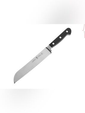 ZWILLING J.A. Henckels Serrated Knife with Black Handle